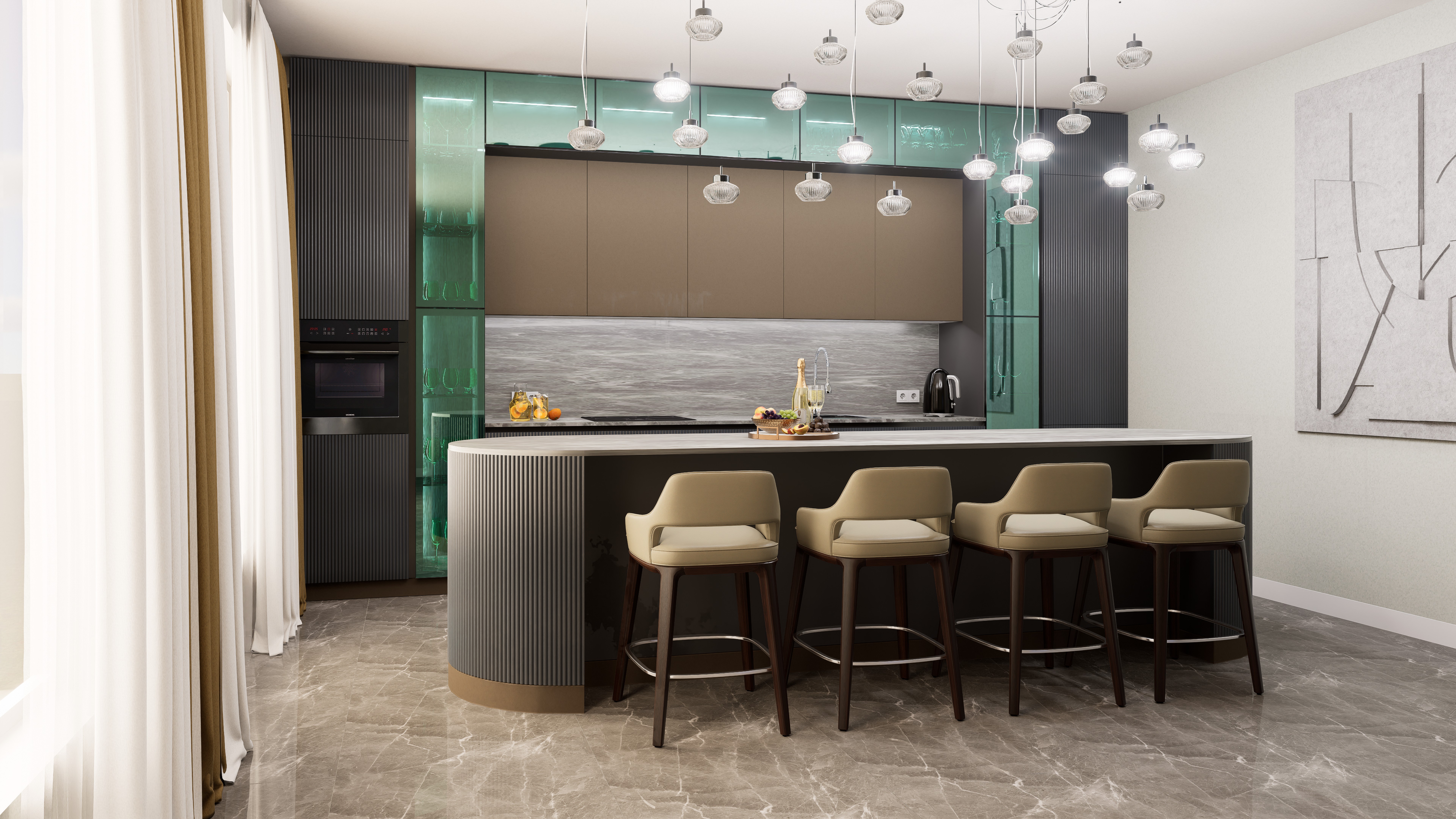 Proiect mobilier la comandă Sphericon Design